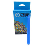 Manifest Magic Candles (pack of 12) - Blue - Throat Chakra - Vishuddha - SHAMTAM.COM