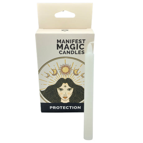 Manifest Magic Candles (pack of 12) - Ivory - SHAMTAM.COM