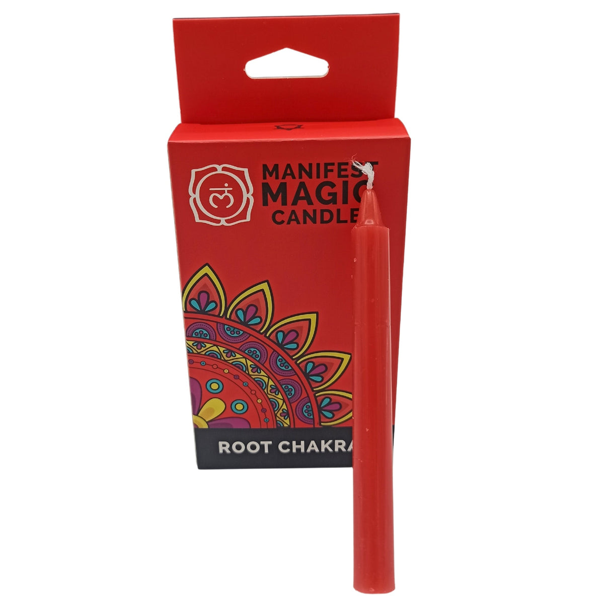 Manifest Magic Candles (pack of 12) - Red - Root Chakra - Muladhara - SHAMTAM.COM