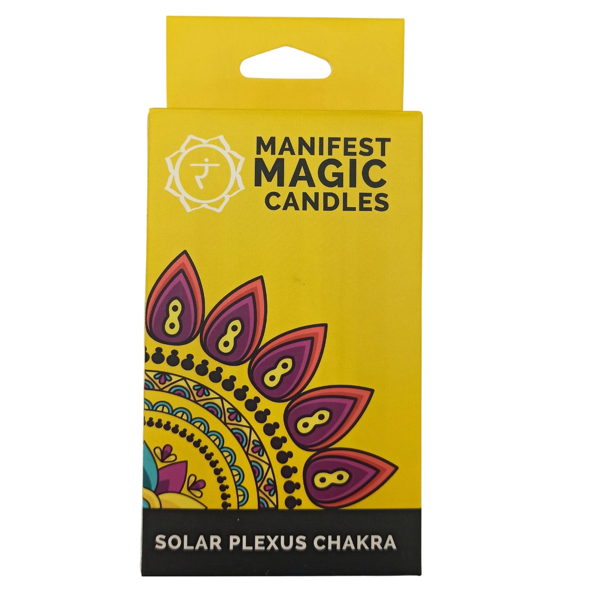 Manifest Magic Candles (pack of 12) - Yellow - Solar Plexus Chakra - Manipura - SHAMTAM.COM