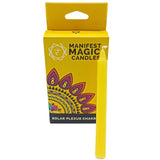 Manifest Magic Candles (pack of 12) - Yellow - Solar Plexus Chakra - Manipura - SHAMTAM.COM