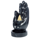 Incense Waterfall Backflow Burner Mantric Hand/Tarot Hand Palm - SHAMTAM.COM