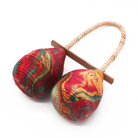 Maracas Rattle - Double Loop - SHAMTAM.COM