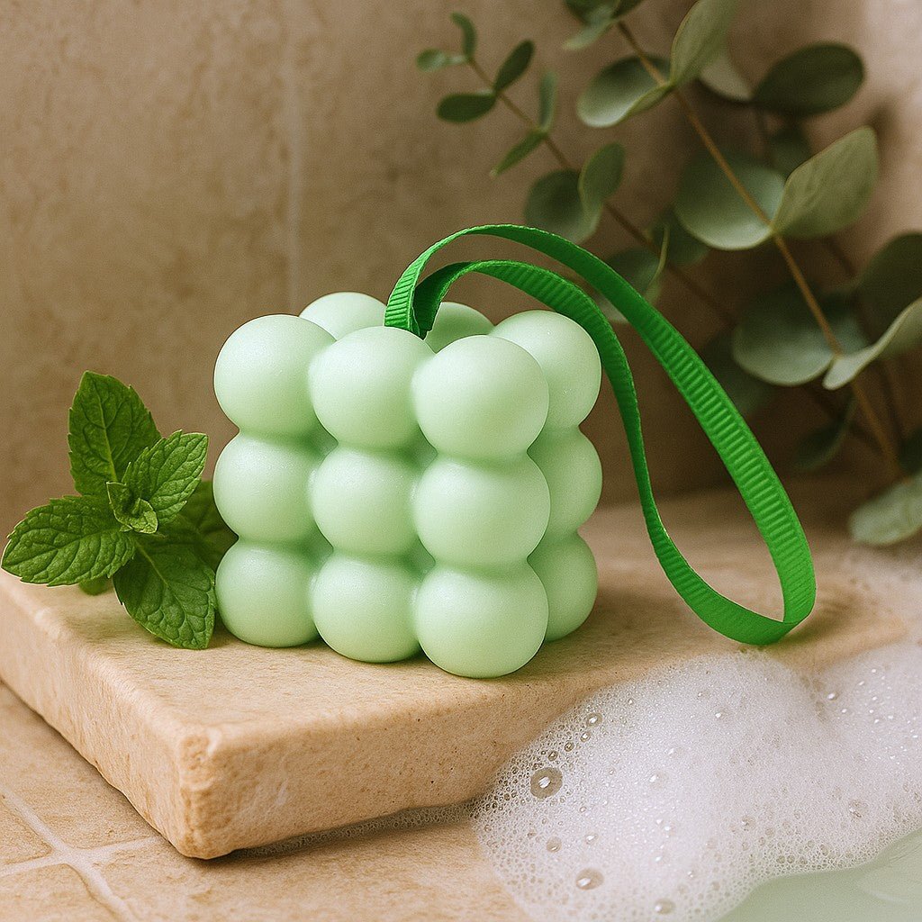 Massage Soap Bars - Spearmint and Eucalyptus - SHAMTAM.COM