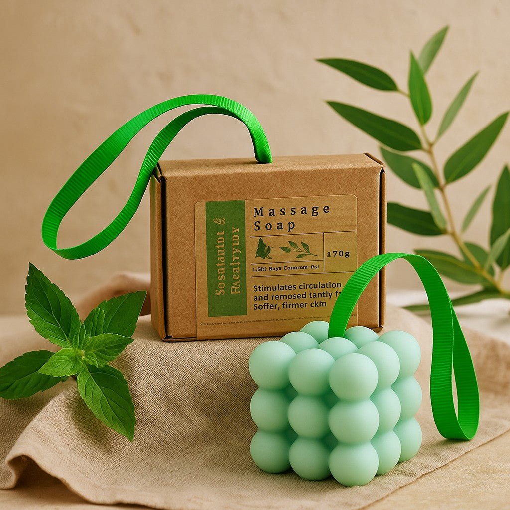 Massage Soap - Spearmint and Eucalyptus - SHAMTAM.COM