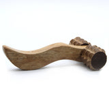 Wood Roller Massager - Ribbed Hand - SHAMTAM.COM