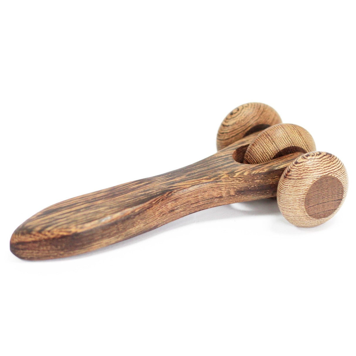 Wood Roller Massager - Three Disc - SHAMTAM.COM