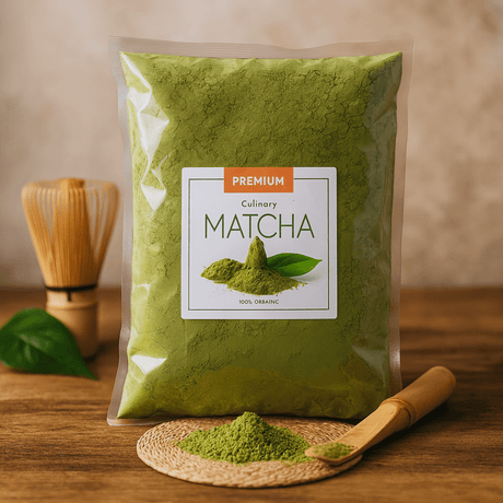 Matcha Green Tea Powder Organic Japanese Culinary - SHAMTAM.COM