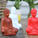 Matt Mini Buddha (Assorted Colours) - SHAMTAM.COM