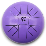 Med Hapi Drum Om Violet - 22x16cm Steel Tongue Drum for Meditation & Relaxation - SHAMTAM.COM