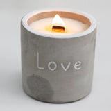 Scented Candle Purple Fig & Casis Love - SHAMTAM.COM