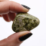 Epidote Snowflake Tumbled Stones African Gemstones - SHAMTAM.COM