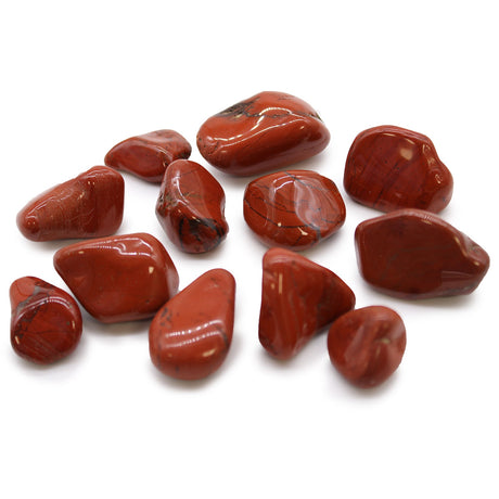 Red Jasper Tumbled Stones African Gemstones - SHAMTAM.COM