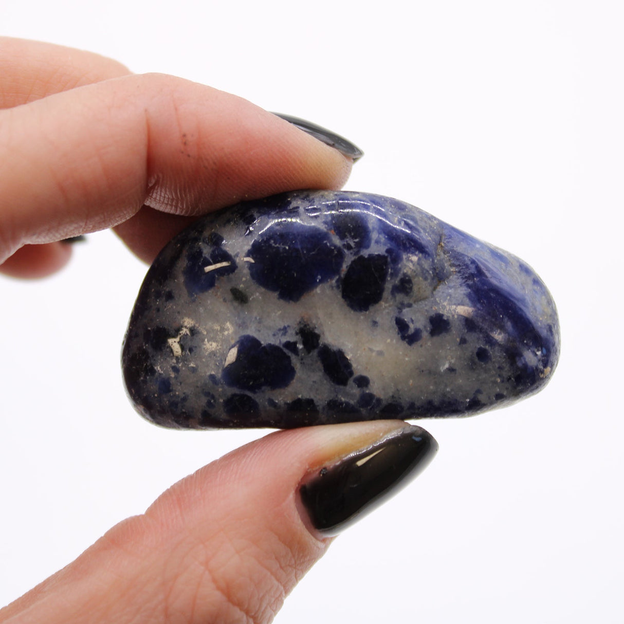 Pure Blue Sodalite Tumbled Stones African Gemstones - SHAMTAM.COM