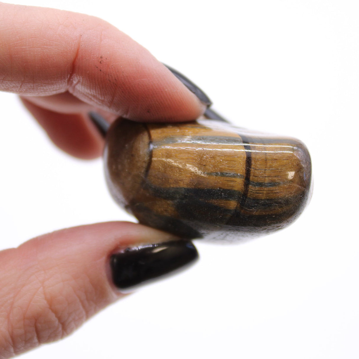 Tigers Eye Tumbled Stones Varigated African Gemstones Crystals - SHAMTAM.COM