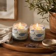 Candele in Vaso di Vetro Medio - Brezza Marina