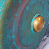 Gong in Stand - 50cm - Greenwash - SHAMTAM.COM