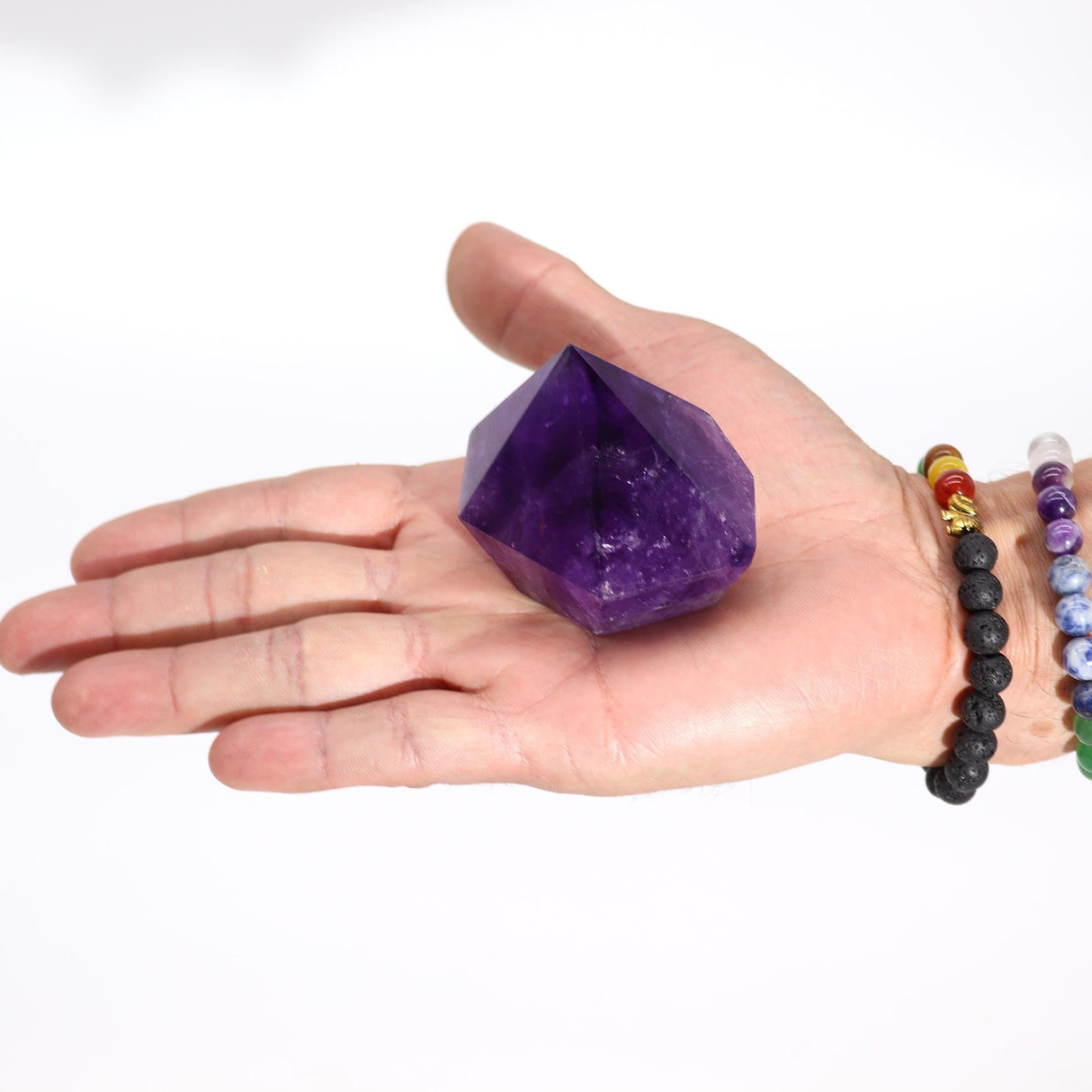 Medium Rich Colour Amethyst Points (approx 5.5 - 6.5cm) - SHAMTAM.COM