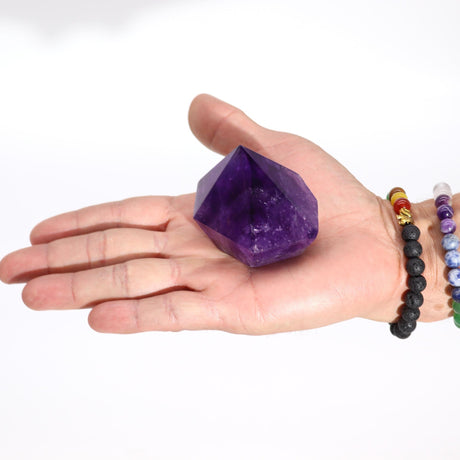 Medium Rich Colour Amethyst Points (approx 5.5 - 6.5cm) - SHAMTAM.COM
