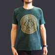 Medium Stone Washed T-Shirt - Chakra - Green - SHAMTAM.COM