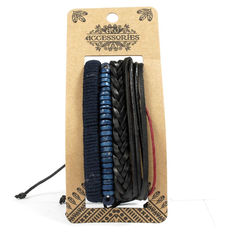 Mens Bracelet Sets - Moody & Blue (asst) - SHAMTAM.COM