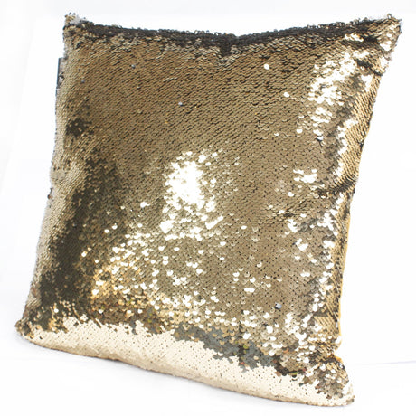 Boho Cushion Covers - Molten Gold & Quicksilver - SHAMTAM.COM