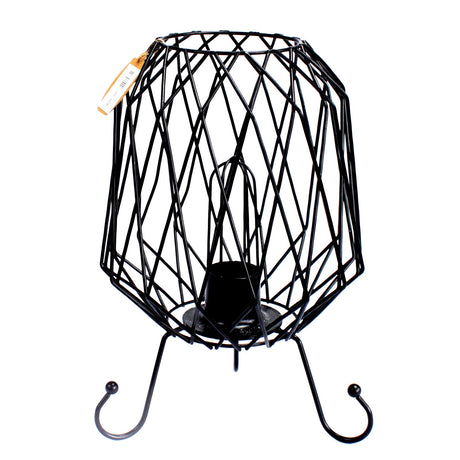 Industrial Lamp, Cable and Bulb, Iron Mesh - SHAMTAM.COM