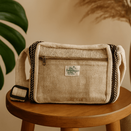 Messenger Bag Hemp Cotton Assorted Colors - SHAMTAM.COM