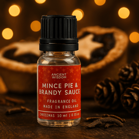 Fragrance Oil Mince Pie & Brandy Sauce 10ml - SHAMTAM.COM