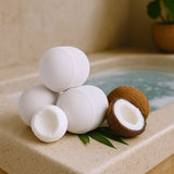 Mini Bath Bombs Coconut 1.3kg Approx 90 Count - SHAMTAM.COM