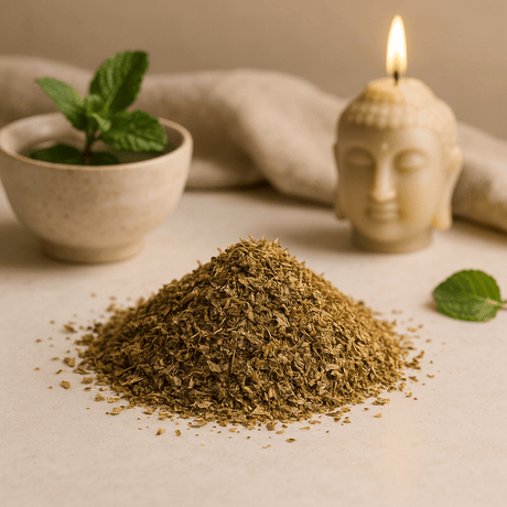 Mint Herbal Tea Cut Leaf, 1 kg - SHAMTAM.COM