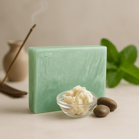 Mint Soap Slice Double Butter - SHAMTAM.COM