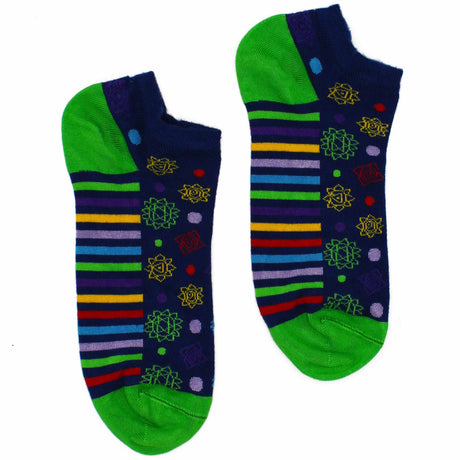 Chakra Socks Low M/L 7.5 - 11.5 - 7 Chakra - SHAMTAM.COM