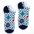 Bamboo Socks Low M/L 7.5 - 11.5 - Om Evil Eye - SHAMTAM.COM