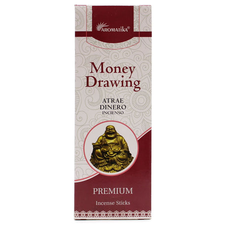 Money Drawing Masala Incense Sticks, Aromatika - SHAMTAM.COM