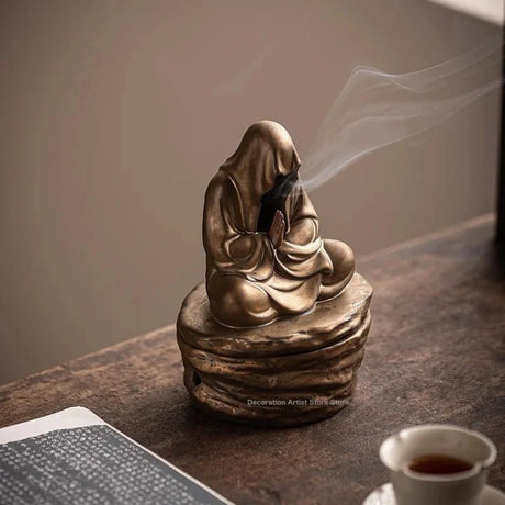 Monk Meditation Smoke Waterfall Incense Burner - SHAMTAM