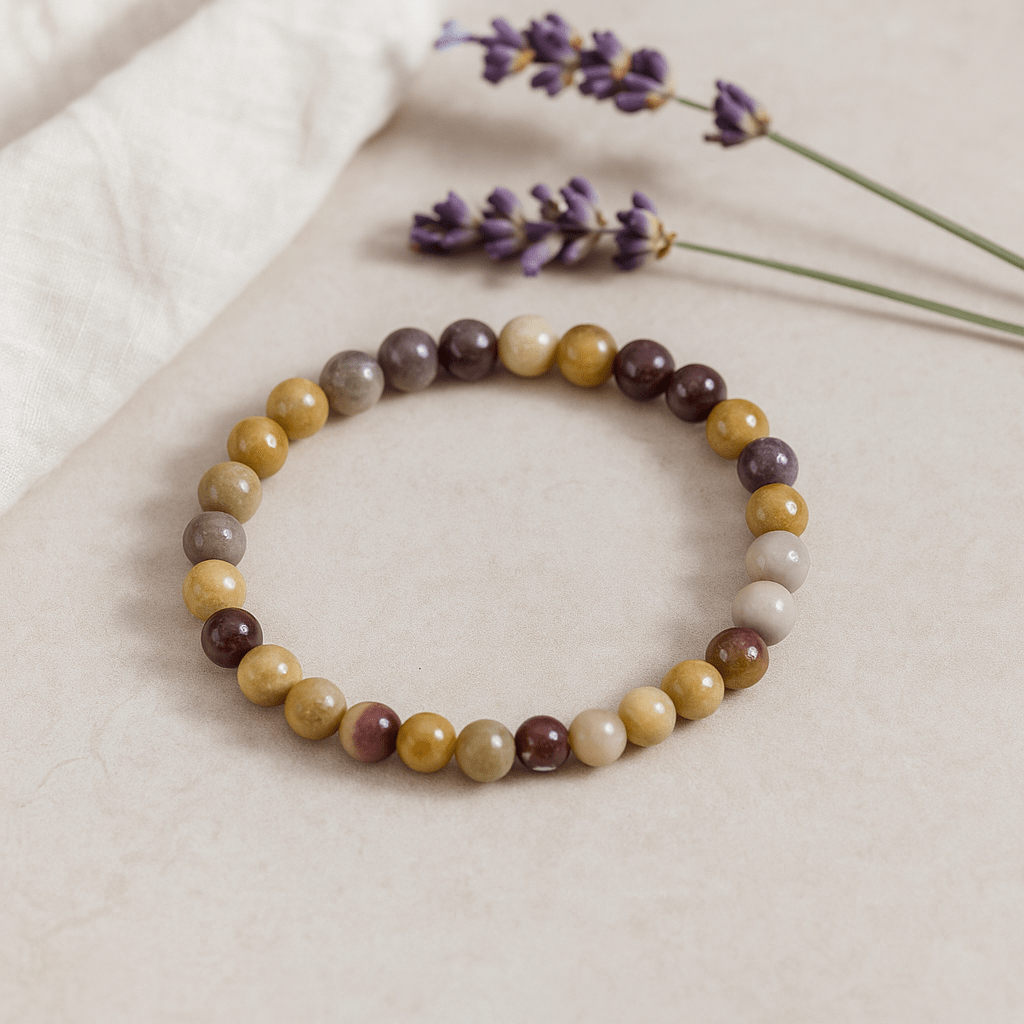 Mookaite Gemstone Bracelet - SHAMTAM.COM