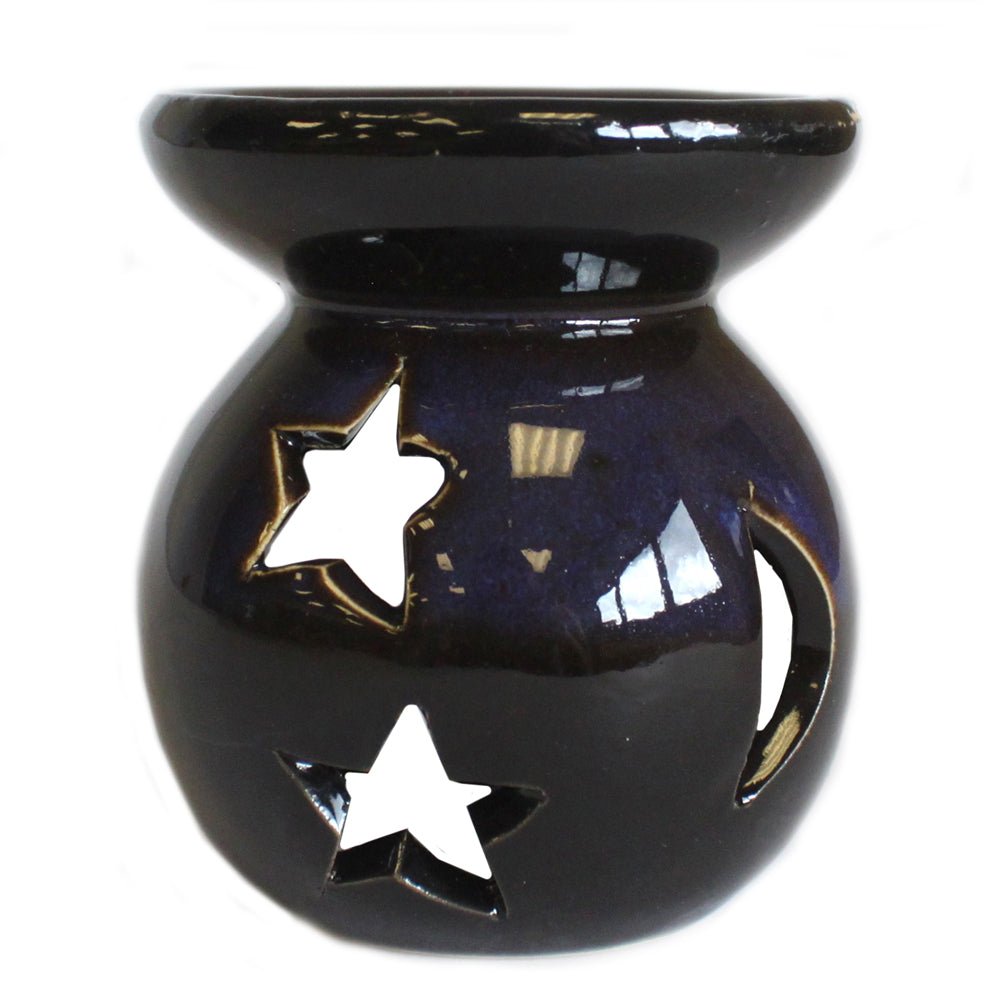 Oil Burner Moon & Star - SHAMTAM.COM