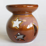 Oil Burner Moon & Star - SHAMTAM.COM