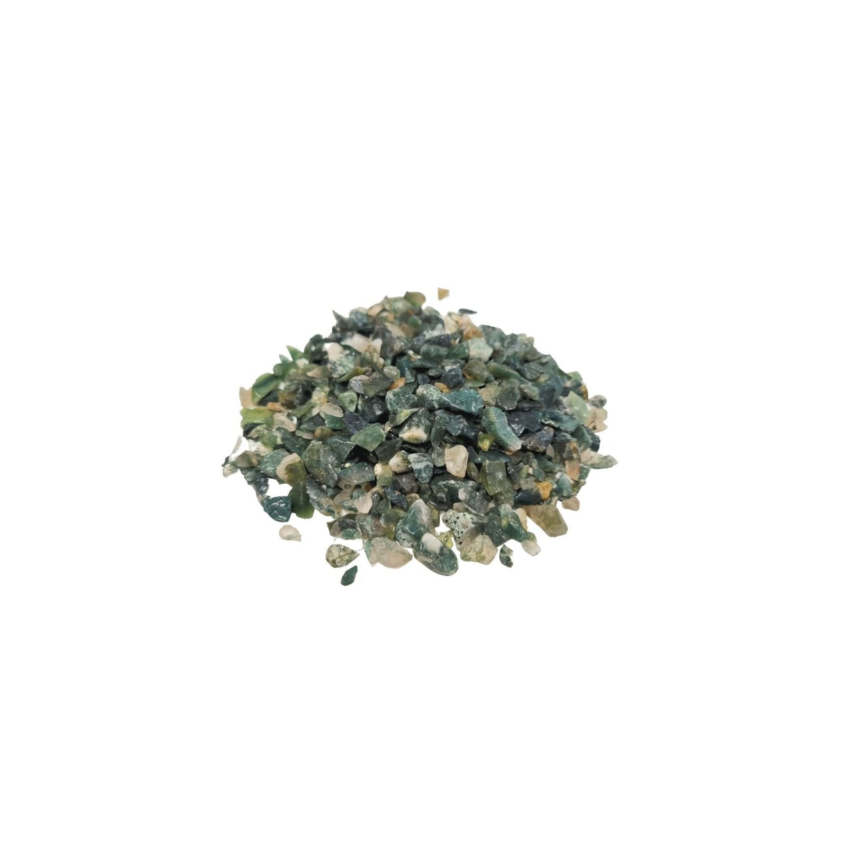 Moss Agate Crystal Chips Gemstones - 1KG - SHAMTAM.COM