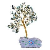 Moss Agate Tree - 160 Gemstone Crystals - SHAMTAM.COM