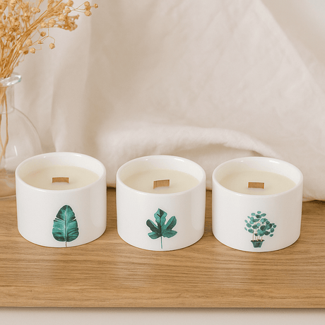 Mulberry Harvest Scented Soy Candle Wooden Wick - SHAMTAM.COM