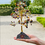 Crystal Tree - 320 Gemstones - SHAMTAM.COM