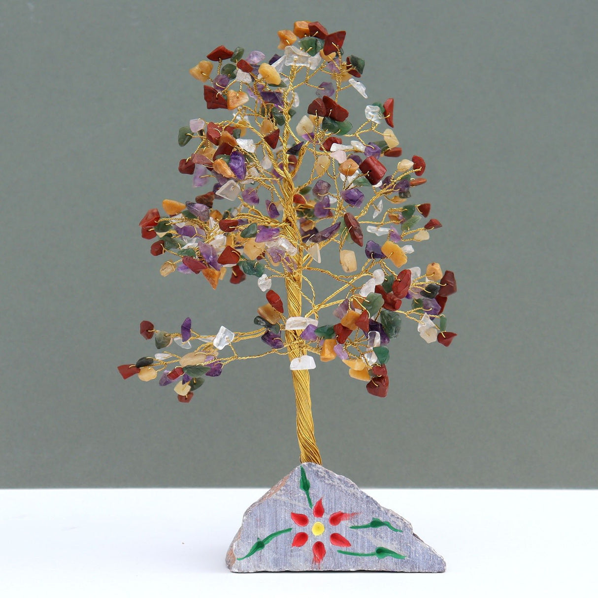 Crystal Tree - 320 Gemstones - SHAMTAM.COM