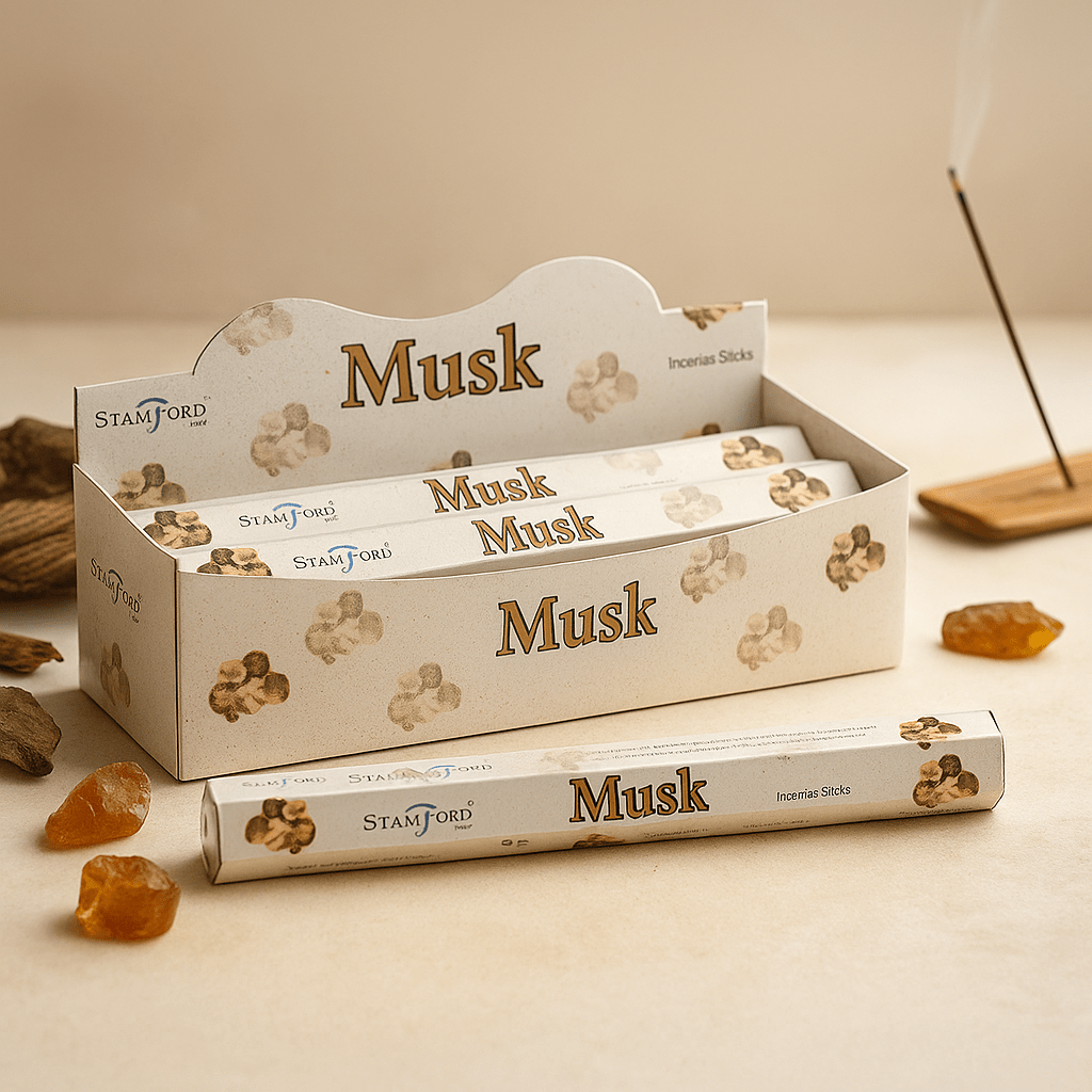 Musk Incense Sticks 20 Sticks Stamford - SHAMTAM.COM