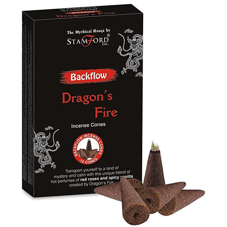 Mythical Backflow Cones - Dragon Fire - SHAMTAM.COM