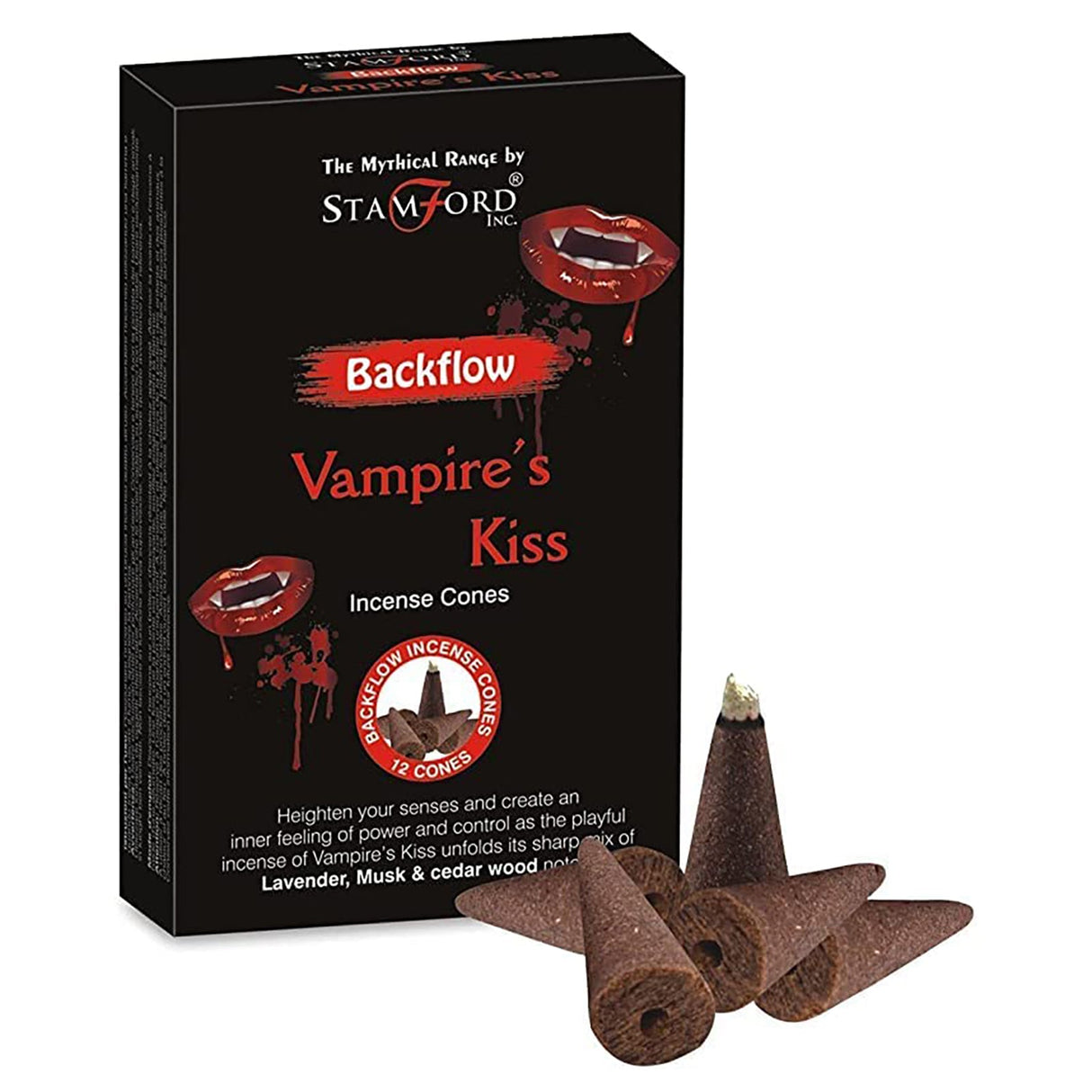 Mythical Backflow Cones - Vampire Kiss - SHAMTAM.COM