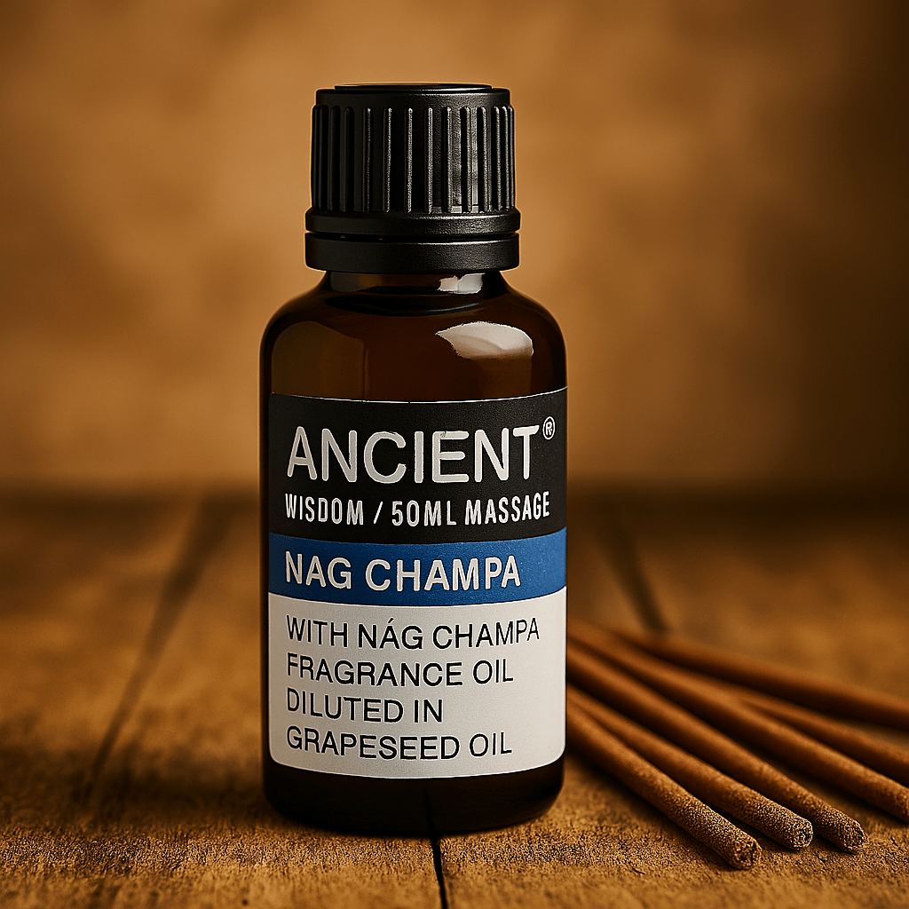 Nag Champa Massage Oil - 50ml - SHAMTAM.COM