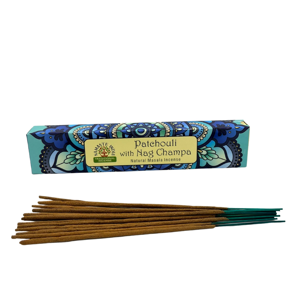 Patchouli With Nag Champa Incense - Namaste Mandala Masala - SHAMTAM.COM