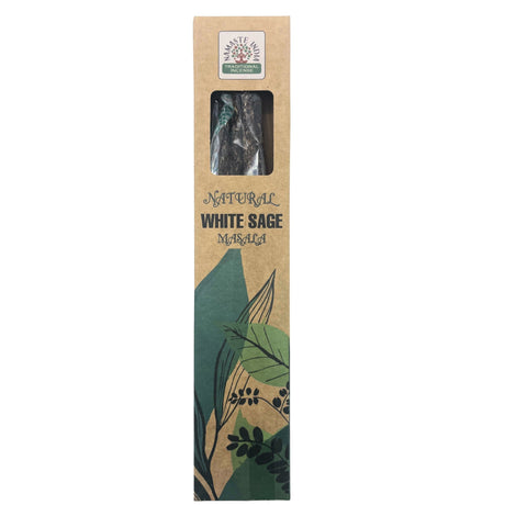 Natural Botanical Masala - White Sage Incense - SHAMTAM.COM